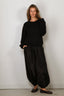 Suzie Kondi - Trui - Kismet Crewneck Sweater Slub Cashmere - Black