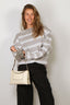 BYLOTTE Studios - Top - Lily Longsleeve - Grey Melange / White / Black