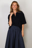Lisa Yang - T-Shirt - Neela - Navy