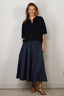 Lisa Yang - T-Shirt - Neela - Navy