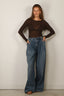 BYLOTTE Studios - Top - Rosie - Dark Brown