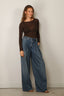 BYLOTTE Studios - Top - Rosie - Dark Brown