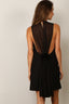 Rotate - Jurk - Crepe Mini A-Line Dress - Black