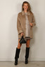 RÓHE - Jacket - Double Faced Wool Pankou Closure Jacket - Desert Brown