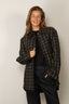 Tibi - Blouse - Techy Plaid Easy Shirt Jacket - Blue Multi