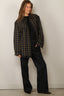 Tibi - Blouse - Techy Plaid Easy Shirt Jacket - Blue Multi