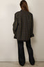 Tibi - Blouse - Techy Plaid Easy Shirt Jacket - Blue Multi