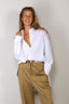 Tibi - Blouse - New Shirting Gabe Oversized Shirt - White