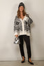Max Mara - Vest - Belgio - Black Geometric Pattern
