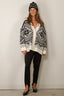 Max Mara - WEEKEND - Vest - Belgio - Black Geometric Pattern