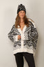 Max Mara - Vest - Belgio - Black Geometric Pattern