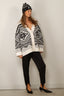 Max Mara - WEEKEND - Vest - Belgio - Black Geometric Pattern