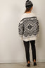 Max Mara - WEEKEND - Vest - Belgio - Black Geometric Pattern