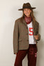 Golden Goose - Blazer - Journey M's Cropped Boxy Jacket Refail Windowed Prince Of Whales - Coriander / Cypres / Scarlett