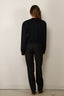 RÓHE - Vest - Statement Shoulder Cardigan - Navy