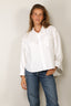Denimist - Blouse - Bailey Cropped Shirt - Brushed Ecru White