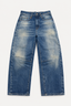 R13 - Jeans - Articulated Knee X-BF Jean - Hackney Blue