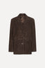 Rotate - Blazer - Oversize Suede - Chocolate Brown