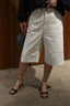 RÓHE - Short - Baggy Denim Shorts - Optic White