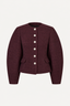 Rotate - Jacket - Cocoon Sleeved Jacket - Zinfandel