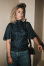 Francoise - Blouse - Alessa - Marine