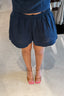 Suzie Kondi - Short - Shkip Linen - Deep Navy
