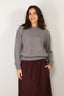 BYLOTTE Studios - Trui - Bella Knit - Grey Melange