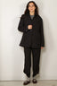 Tibi - Blazer - Tech Suiting Anorak Blazer - Black