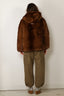 Apparis - Jas - Katin Hooded Coat - Mink