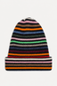 Suzie Kondi - Muts - Bebe Beanie - Black Multi Stripe