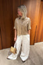 TWP - Blouse - My Newest Mistake - British Khaki