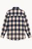 The Tales - Blouse - Cutaway Bleached Flannel Shirt - Cream