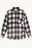 The Tales - Blouse - Cutaway Bleached Flannel Shirt - Cream