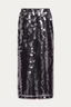 Tibi - Rok - Pastille Slip Skirt - Lavender Grey