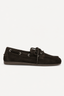 Posa - Loafers - Boat Loafers Suede - Espresso