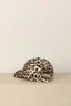 Ganni - Pet - Washed Cotton Canvas Cap - Leopard