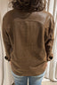 Alter Ego - Blouse - Havana - Dark Brown / Coffee