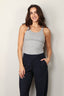 Agolde - Top - Zane tank - Grey - BYLOTTE