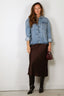 Anine Bing - Blouse - Paxton - Washed Blue - BYLOTTE