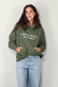 Anine Bing - Hoodie - Alto - Groen - BYLOTTE