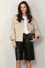 Anine Bing - Sawyer Shirt Jacket - Taupe - BYLOTTE