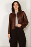 Arma - Jacket - Fem - Mud Brown - BYLOTTE