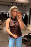 RAE - Top - Juliet - Chocolate Brown
