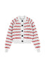 B.B. Wallace - Vest - Sherman - White / Red - BYLOTTE