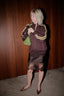 6397 - Vest - Fleecy Track Zip Up - Soil