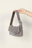 Benedetta Bruzziches - Tas - Vitty Grande - Rhinestone Mesh/Silver Shadow - BYLOTTE