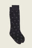 Ganni - Sokken - Butterfly Lace Socks Glitter  -  Black