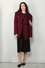 Blaze x BYLOTTE - Blazer - Special Blaze By Lotte R - Burgundy - BYLOTTE