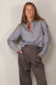 Indress - Blouse - Lucas - White / Black Check