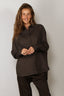 Aiayu - Blouse - Shirt - Smokey Brown